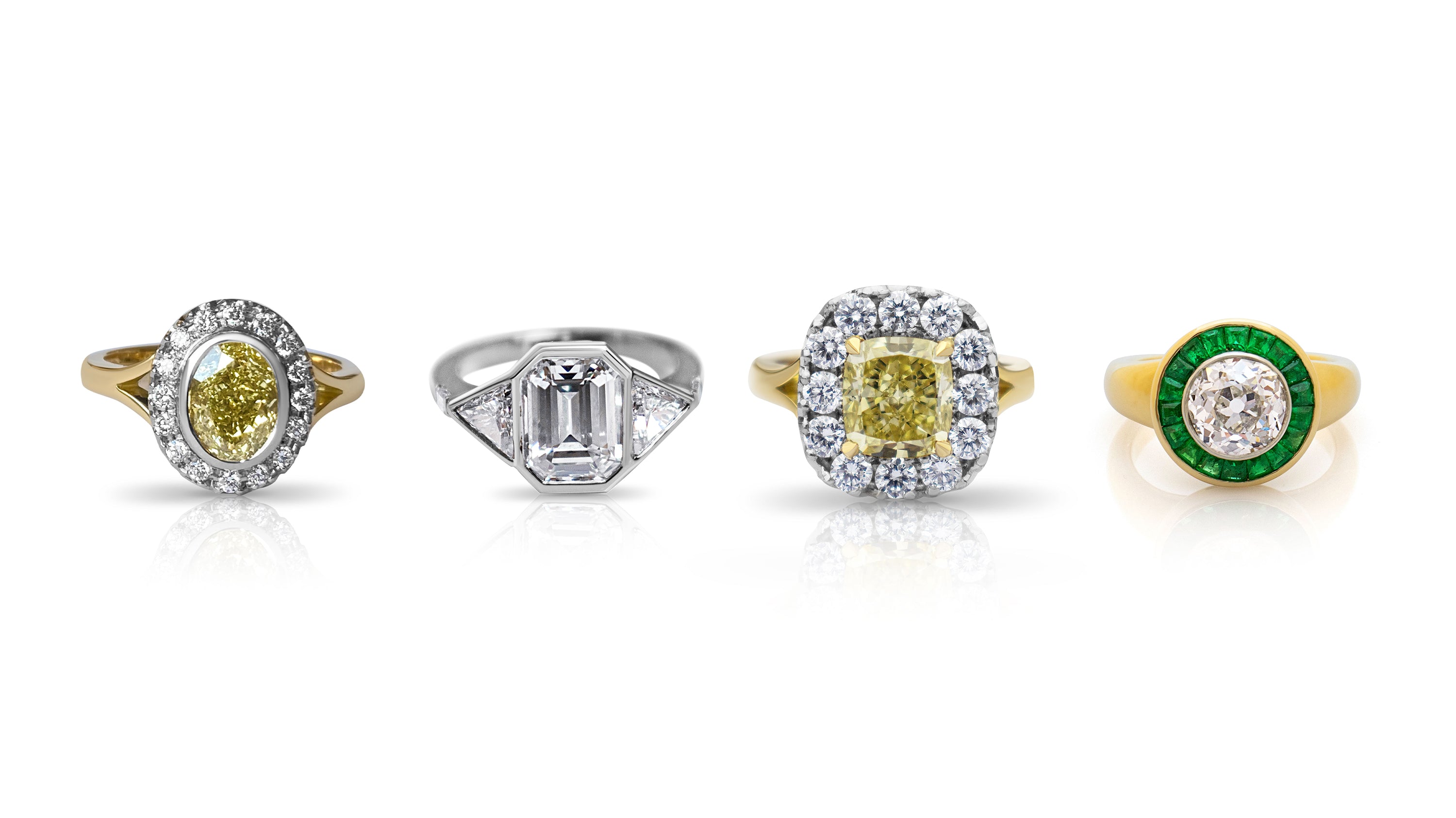 Aquamarine and diamond engagement ring. Bespoke engagement.
