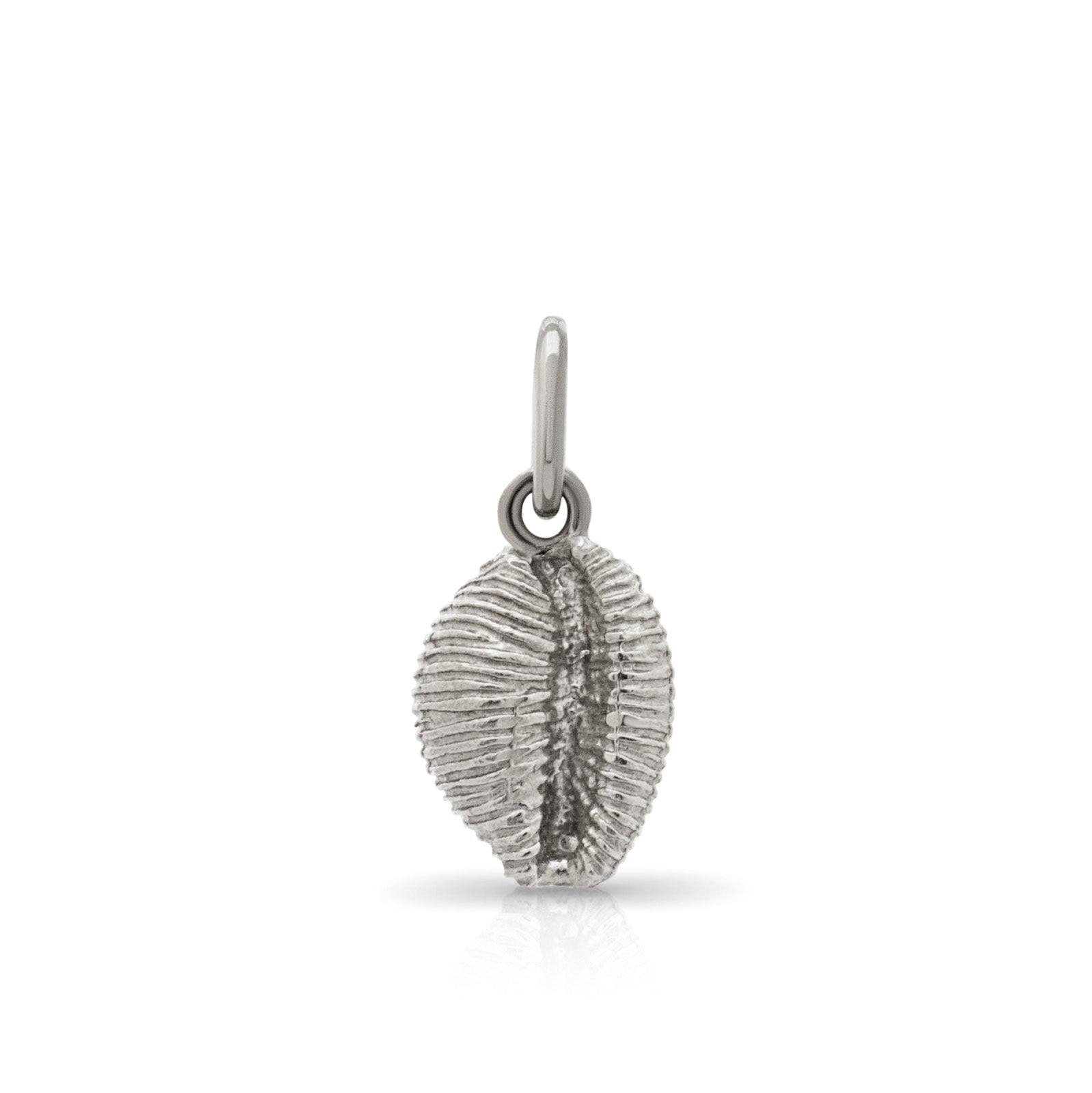 Langland pendant. Cowrie shell pendant. Langland charm. Langland necklace. Langland Bay, Wales. Wales jewellery. Gower jewellery. Wales shell jewellery. Silver shell jewellery. Gold shell jewellery. Those Happy Places. Cowrie shell necklace.