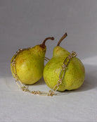 Chunky gold chain. Solid gold necklace. Charm necklace