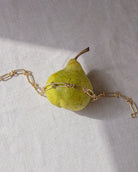 Chunky gold chain. Solid gold necklace. Charm necklace