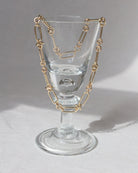 Chunky gold chain necklace. Solid gold necklace. Charm necklace.