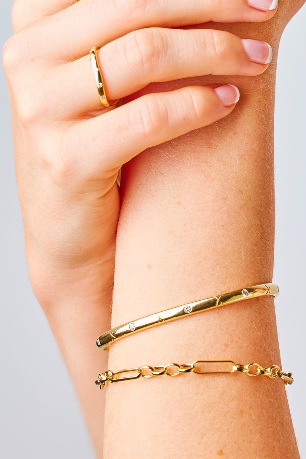 Gold figaro bracelet. Gold chain bracelet. Handmade gold bracelet. Handmade gold chain. Figaro chain bracelet.