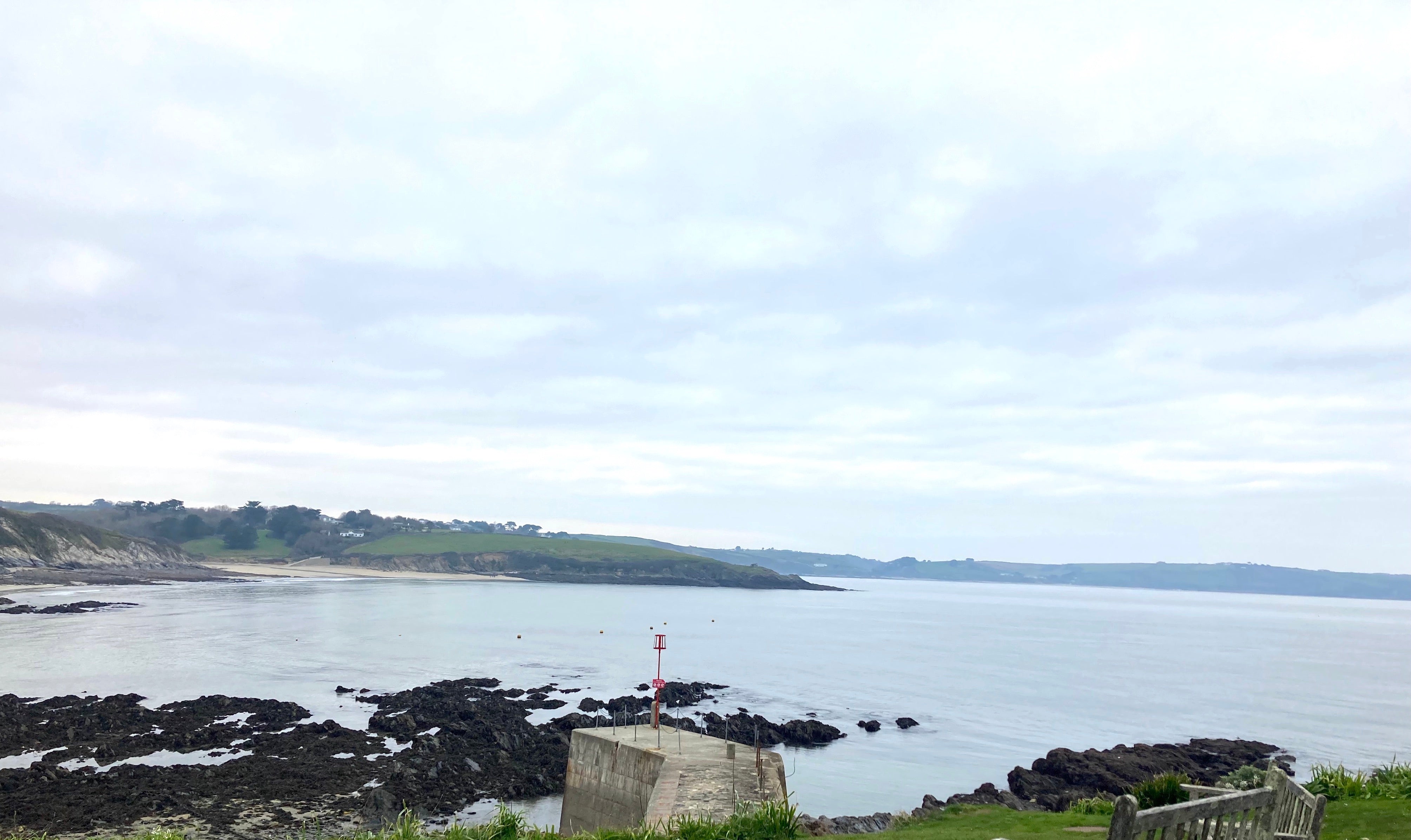 Portscatho earrings. Portscatho, Cornwall. Cornwall jewellery. Shell earrings. Cornish shell jewellery. Silver shell jewellery. Gold shell jewellery. Those Happy Places. Serena Ansell Jewellery.