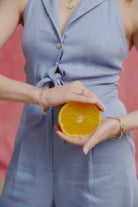 Double Love Bracelet. Gold chain bracelet. Solid gold bracelet.