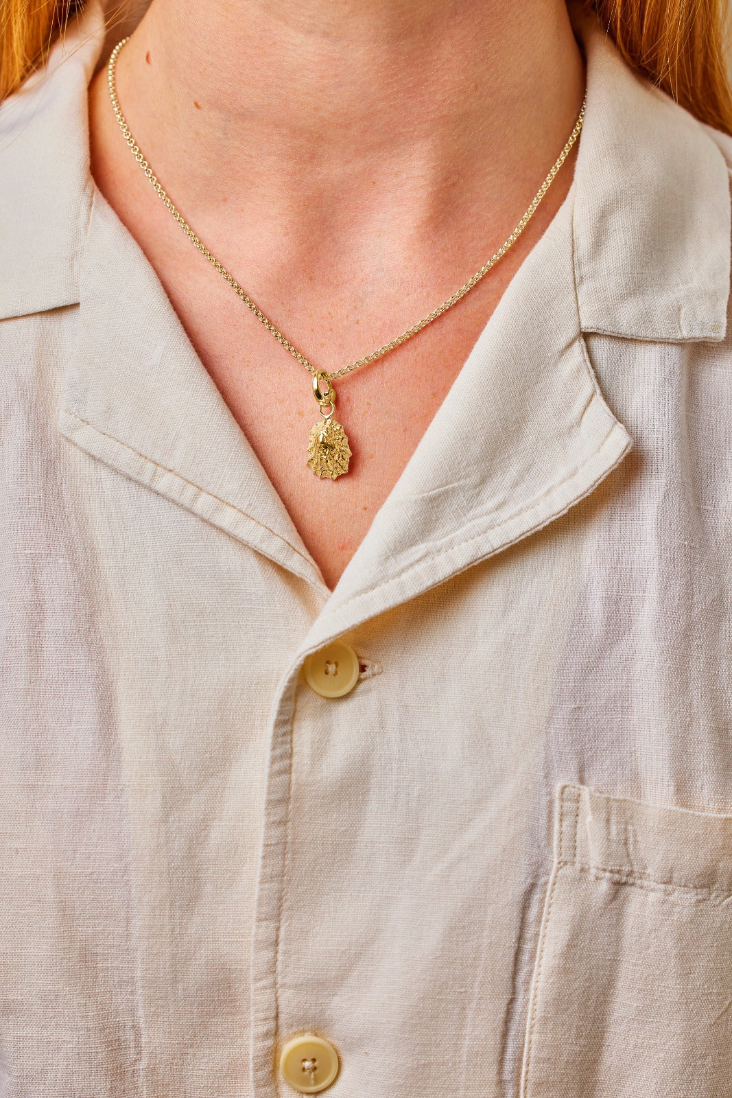 Limpet shell pendant. Constantine Bay pendant. Cornwall jewellery. Cornwall shell jewellery.