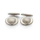 Old Hunstanton cufflinks. Old Hunstanton, Norfolk. Norfolk jewellery. Shell jewellery. Silver shell jewellery. Those Happy Places. Men's cufflinks. Men's accessories.