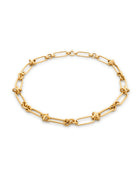 Chunky gold chain. Solid gold necklace. Charm necklace