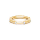 Chunky gold Diamond band. Chunky Ring. Diamond band