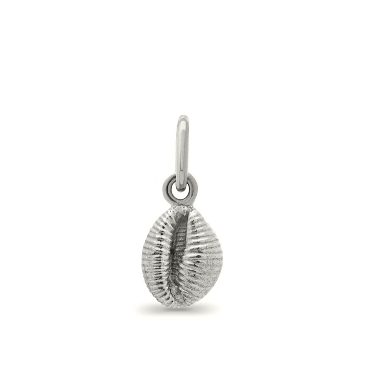 Silver cowrie shell. Greenaway pendant. Greenaway charm. Greenaway necklace. Greenaway Cornwall. Cornwall jewellery. Cornwall shell jewellery. Silver shell jewellery. Gold shell jewellery. Those Happy Places. Serena Ansell Jewellery.