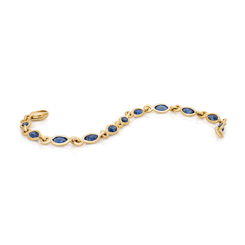 Marquise Sapphire Bracelet