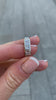 Brickwork Baguette Diamond Ring. Diamond eternity ring. Diamond band. Eternity Ring./ Platinum and Diamond Eternity Ring. Platinum and Diamond band. Diamond ring. Fine Jewellery. Serena Ansell Jewellery. 