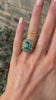 Lagoon Tourmaline Target Ring